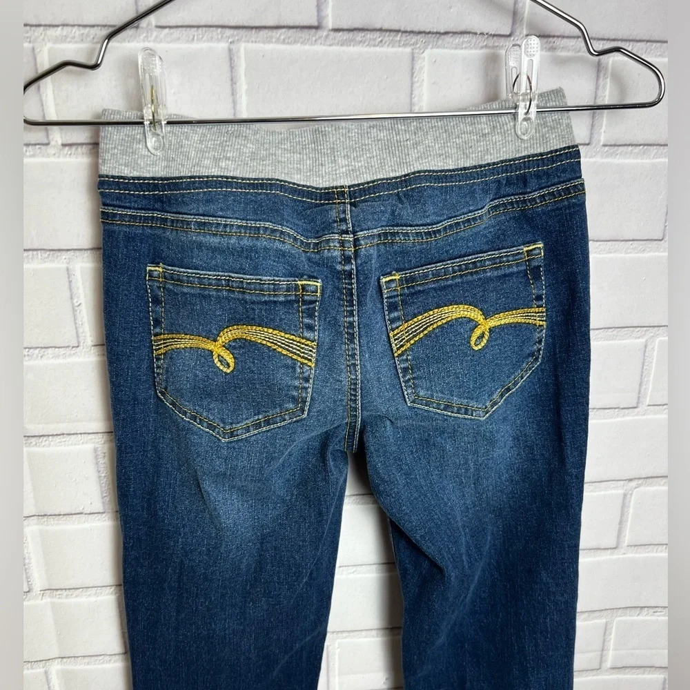 JUSTICE girls chic style fashion  slim super skinny jeans/size 12